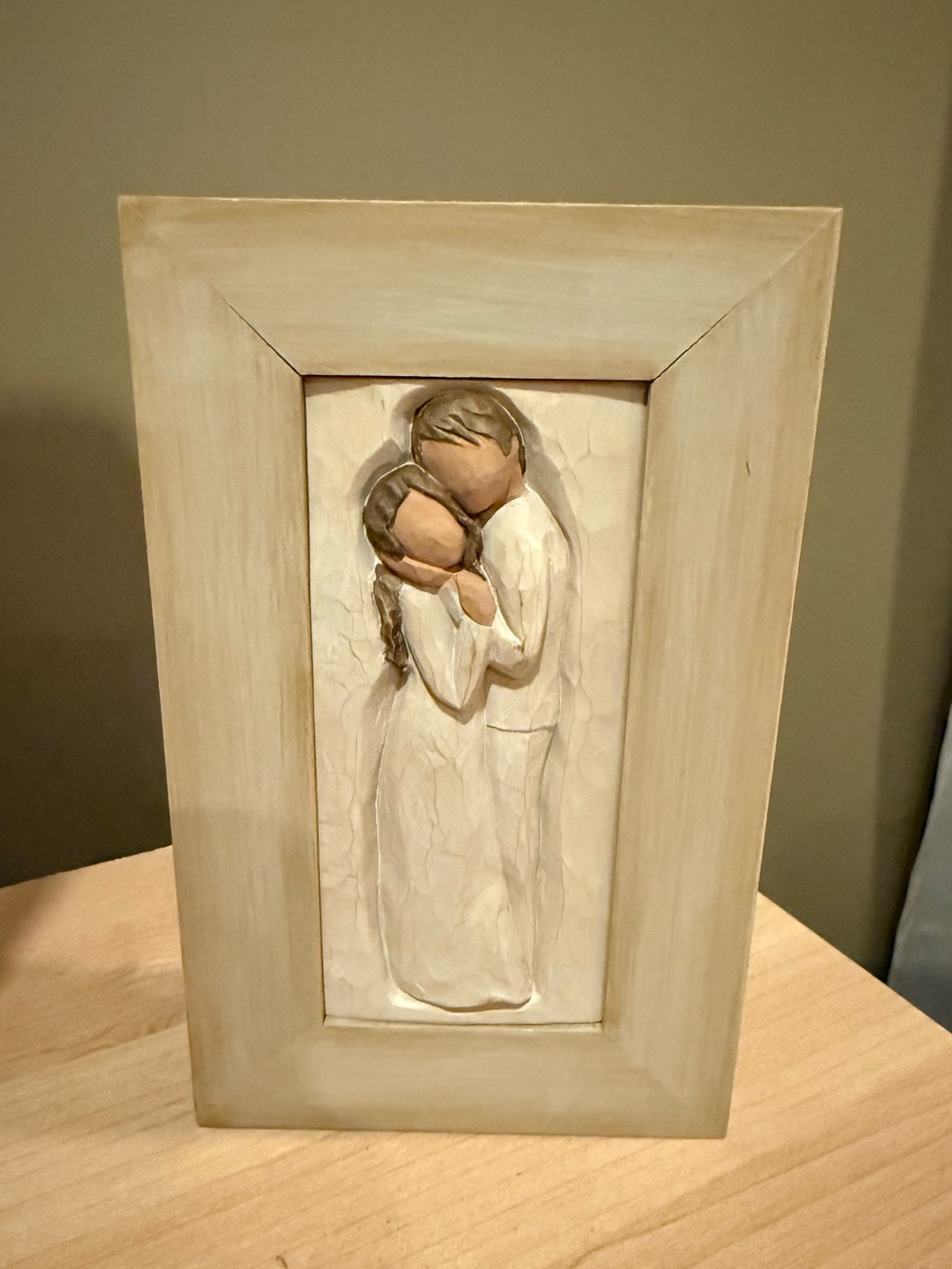 Willow Tree Embrace Couple Wooden Keepsake